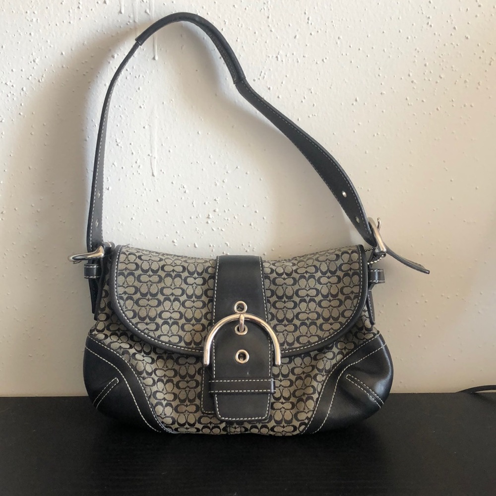 Black Coach handbag